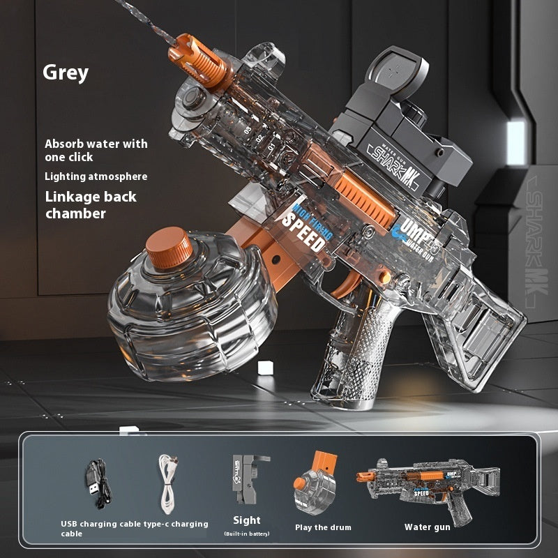 Light UMP45 Electric Water Gun Large Capacity